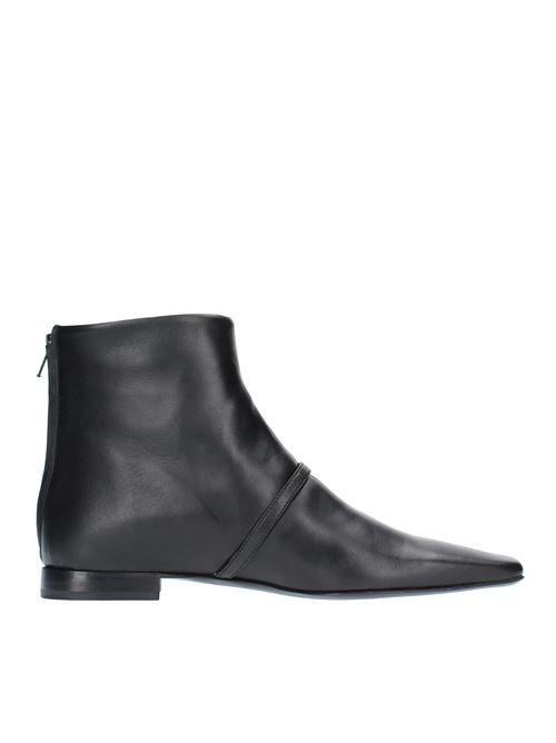 Leather ankle boots MSGM | 3141MDS104 501 99NERO